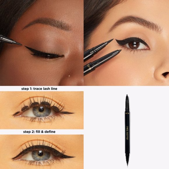 NIB ✅ Tarte #BLACK  Double Take Eyeliner ✨ New in box - Picture 10 of 16